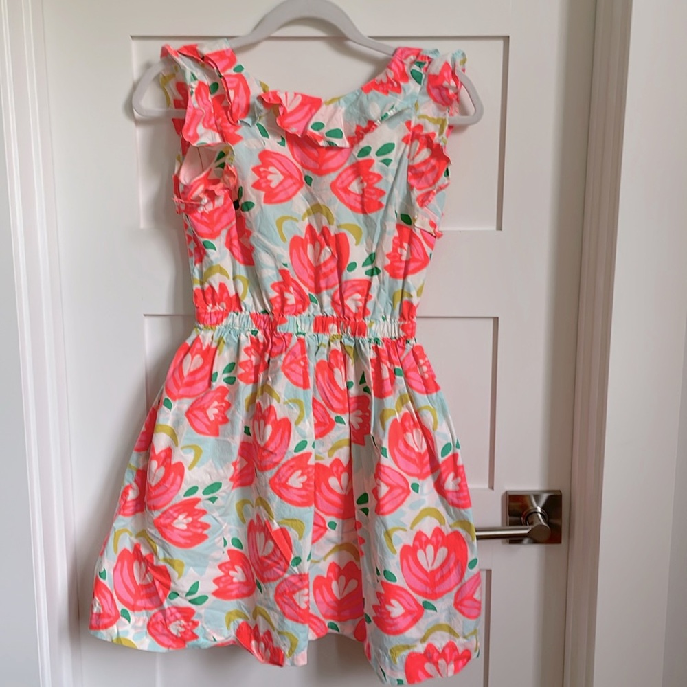 Summer, bright floral Crewcuts dress